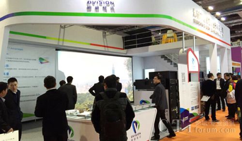开云 开云体育平台迪威视讯激光投影精彩亮相上海国际广告设备展(图1)